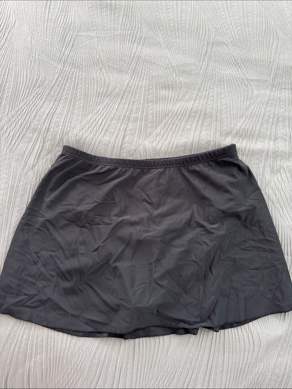 Miraclesuit Black Swim Skirt with Branded Waistband